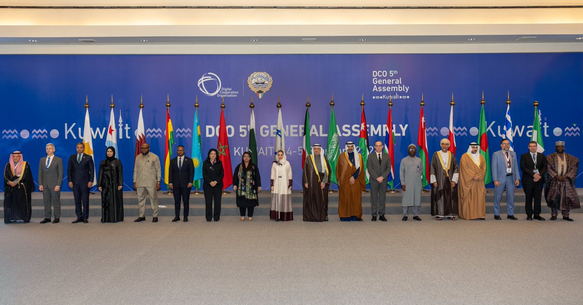 Dalyahya's tweet photo. Proud of how far we’ve come, and encouraged by where we’re going.

As the @dcorg's 5th General Assembly comes to a close, I'm encouraged and energized how much we’ve shifted from dialogue to decisive action.

From #Kuwait, our valued DCO Member States took steps that matter, launching AI Treaty negotiations, approving the Model Digital Economy Agreement, and starting a global campaign to combat online misinformation.

We also saw our leadership transition smoothly to #Pakistan for 2026.

What stays with me is the shared conviction behind it all: the digital economy and #AI must be shaped through cooperation, not fragmentation.

That is how ambition turns into delivery.

#DigitalProsperity4All #DCO_5th_General_Assembly