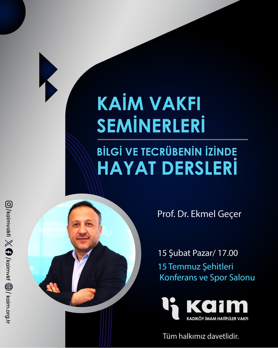 KAİM Vakfı tweet media