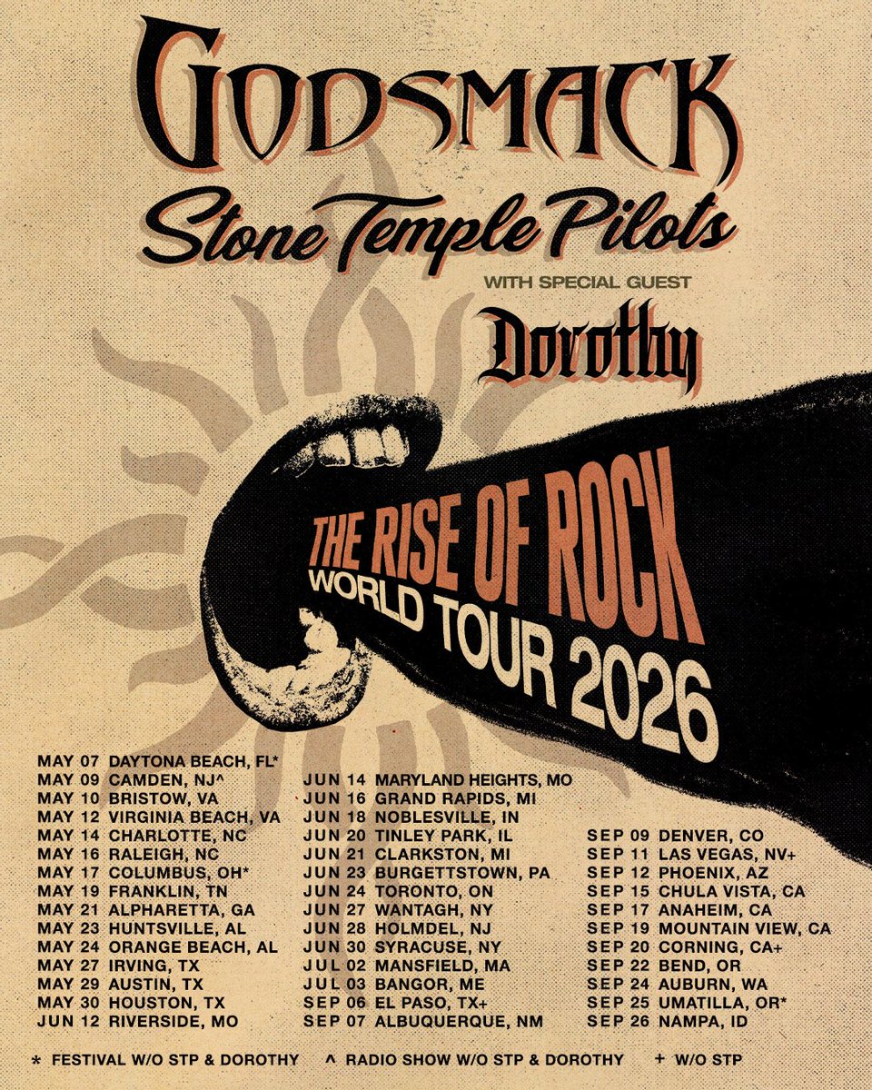 Godsmack tweet media