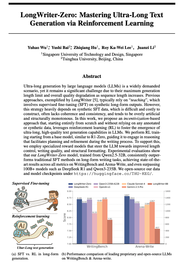 Yushi Bai tweet media