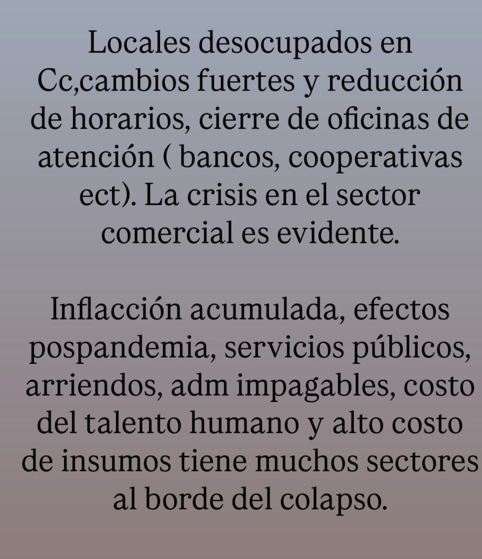 Una triste realidad!