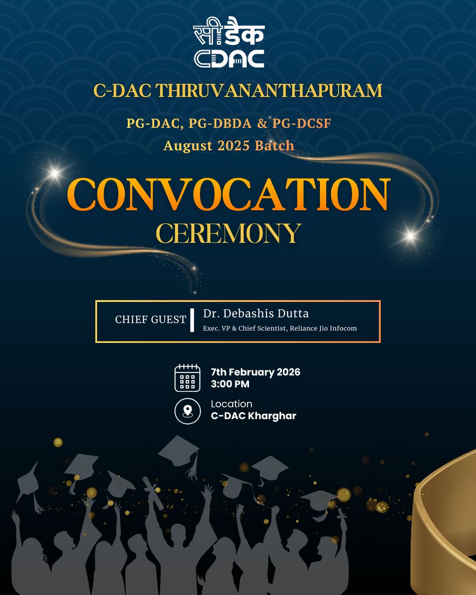 CDAC Thiruvananthapuram Training tweet media