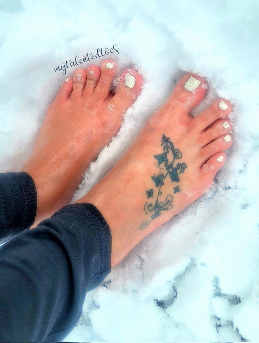 Snow Day 2026! Complete set on my FeetFinders, link in bio also available a 13 sec ASMR snow crunching video