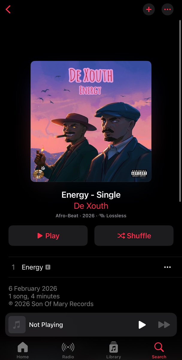 DeXouth's tweet photo. ENERGY out now on all platforms 
Link on Bio 
#newmusic #TrendingNow #Afrobeats #afrosoul #phmusic #energy https://t.co/D58QI67Kjl