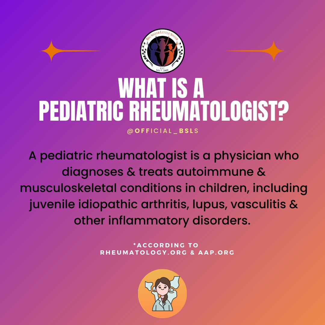 Official_BSLS's tweet photo. SPOTLIGHT: Pediatric Rheumatologist 🩺 👩🏾‍⚕️👩‍⚕️👩🏻‍⚕️👩🏼‍⚕️👩🏽‍⚕️👩🏿‍⚕️ Treats autoimmune and inflammatory conditions in children through long term care. Women lead this field, yet leadership gaps remain. Explore the path, salary, and impact. Tag a future doctor! #BSLS #WomenInMedicine #FutureMD https://t.co/73n7CMYKUJ