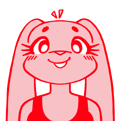 sontacred's tweet photo. My first OC. Her name is Bnuuy for now.
 The blue one is from three weeks ago when I first imagined her, while the red one was made last week.
 I’ve drawn her a lot recently, which is why her design has changed a bit. https://t.co/2vps0YN8at