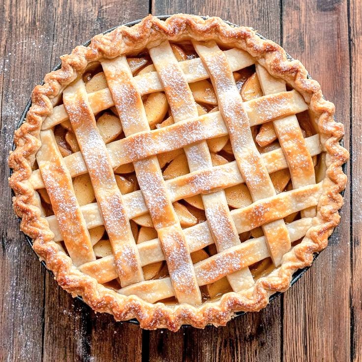 IEndWhatIRevive's tweet photo. Woke up with a craving for apple pie so profound it could wake the dead. 「But I won't. I learned that lesson.」
Baked it golden, flaky, with a hint of cinnamon.
Who'd like a slice?
#PushingDaisies #PieLife #rp #MVRP https://t.co/mIfeEWYbHM