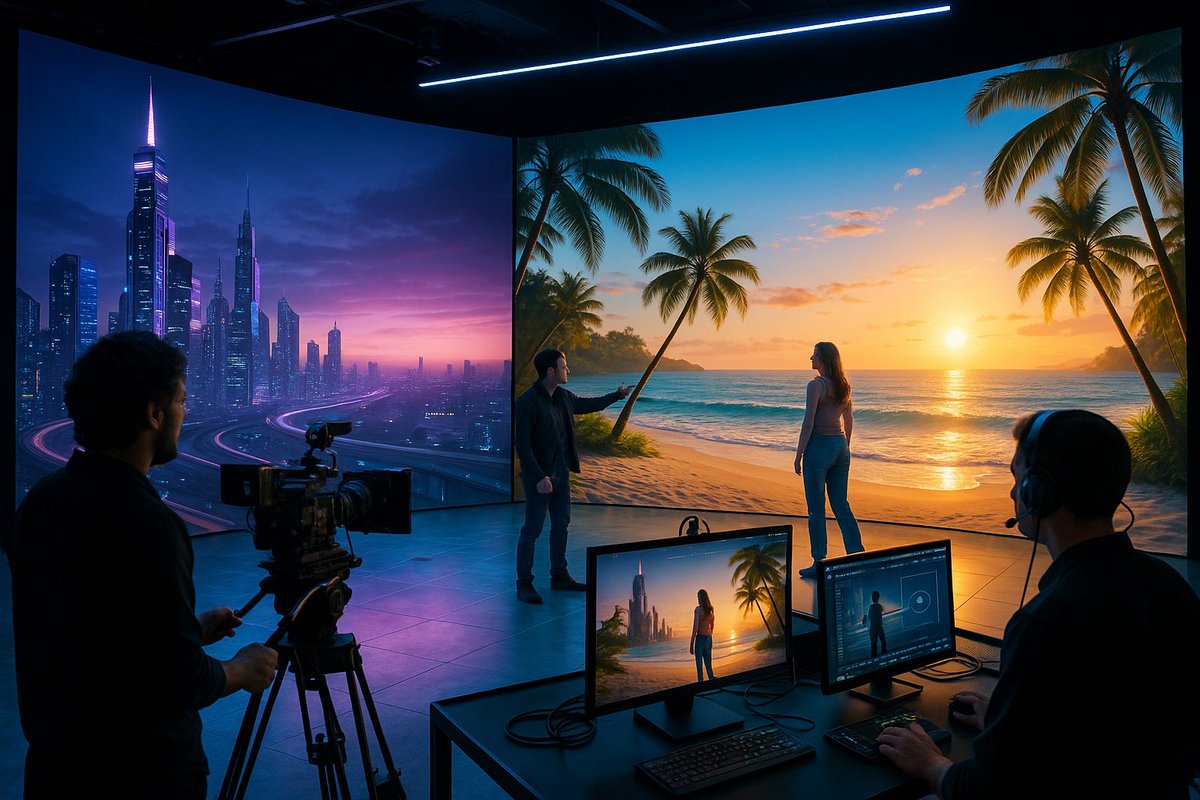 Still using physical sets or flying crews for one shot? There's a better way. XR Studios 🌐 Limitless environments ⚡ Real-time feedback 💷 Save costs and time.

Ready to elevate your project? 👉 xrstudios.co.uk/products-and-s…

#XRStudios #BeyondReality #VirtualProduction #ImmersiveTech