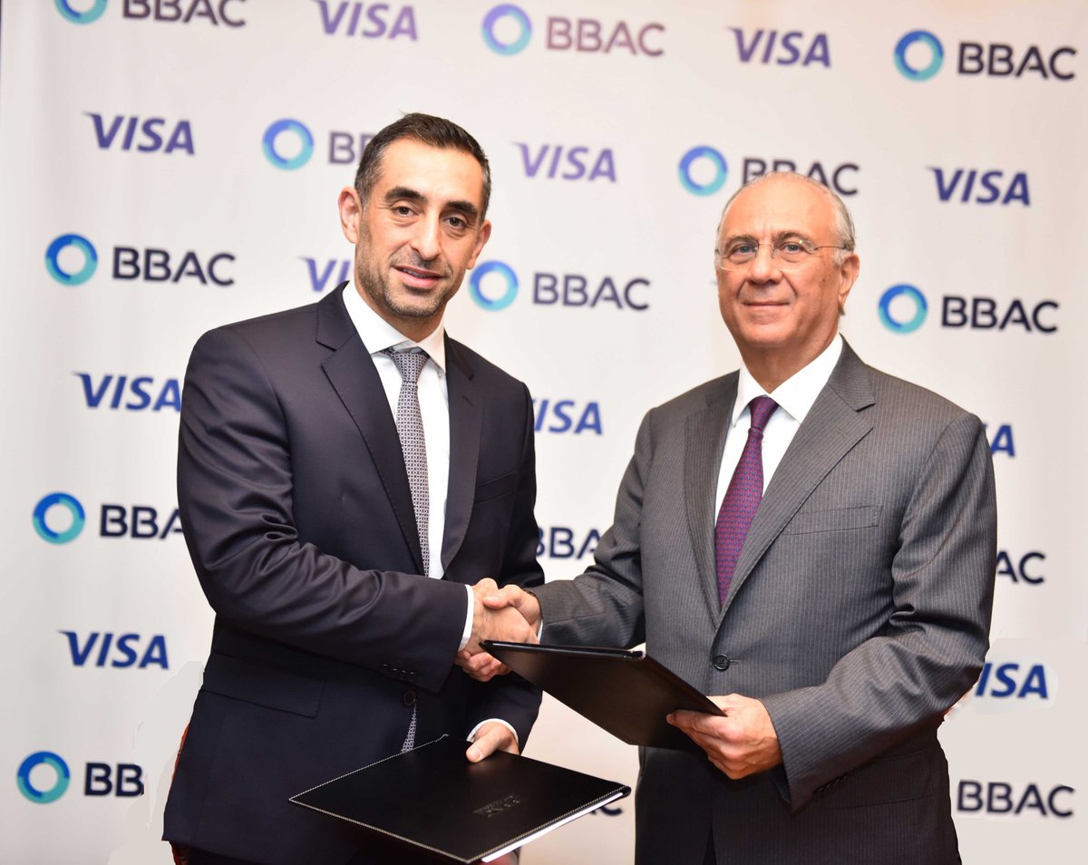 bbacbank's tweet photo. يوقّع BBAC شراكة مع فيزا كمزوّد حصري لبطاقاته، مستفيداً من شبكتها العالمية وتقنياتها المتقدمة في الأمان لتقديم عروض بطاقات جديدة تعزز تجربة الدفع الخاصة لعملائنا، محليًا وعالميًا. لمعرفة المزيد: https://t.co/eOvoqtdzmA

#BBAC #Visa https://t.co/xSPwzUjRmD
