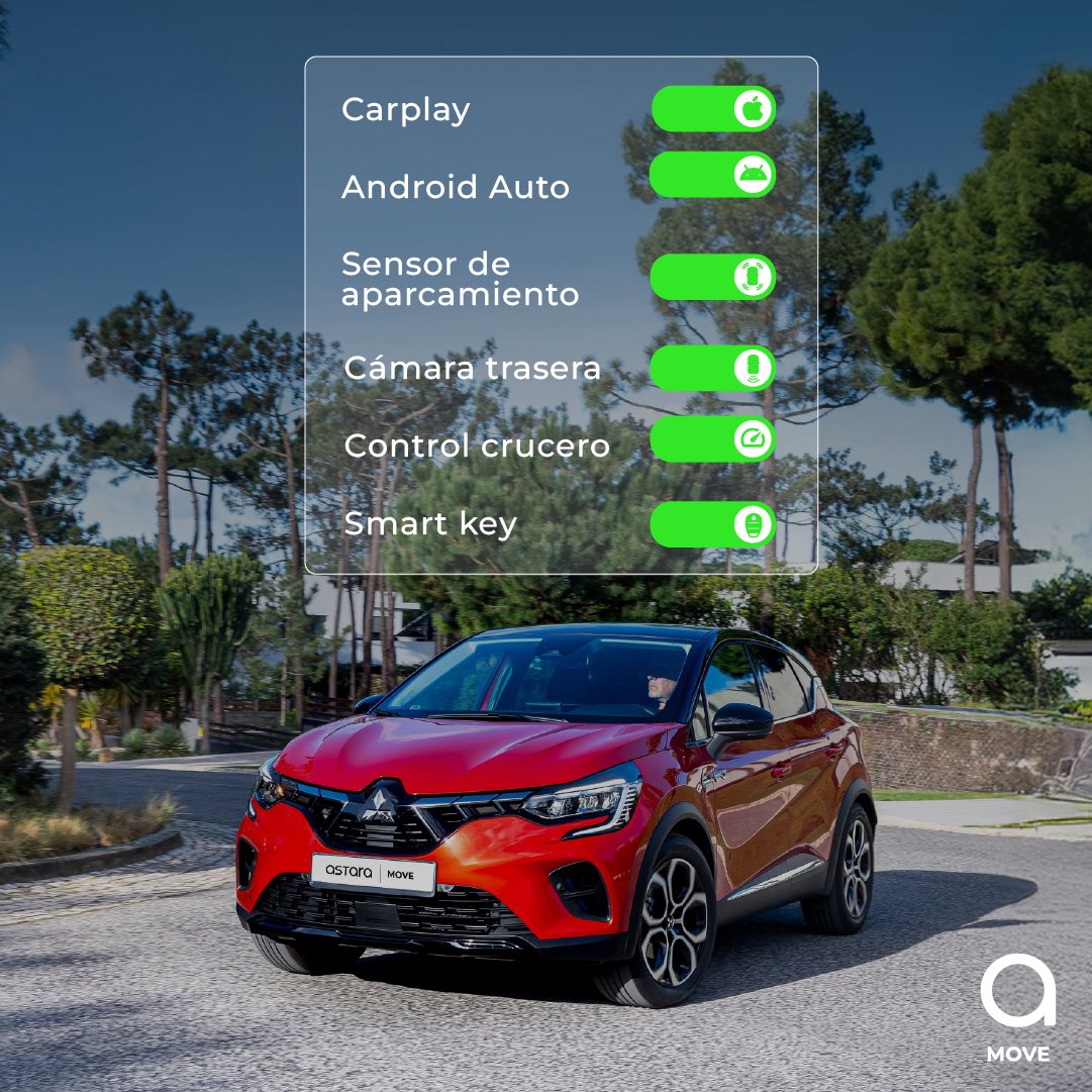 Con el #MitsubishiASX llevas la #tecnología de tu lado: más confort,más ayuda al volante y todo mucho más fácil cada vez que te subes. 

✨Sistemas inteligentes, #conectividad y asistentes de conducción para que solo tengas que preocuparte de disfrutar del camino.

¡Suscríbete!📱