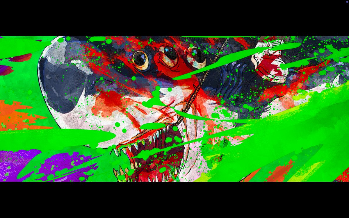 vi o filme do chainsaw. vejo dois problemas: 1. o romance, embora de apelo juvenil bom, é chato. 2. reze e makima são parecidas - custava não projetar a mesma garota ideal? de resto, tubarões continuam sendo maneiros e o lado paspalho rouba a cena.