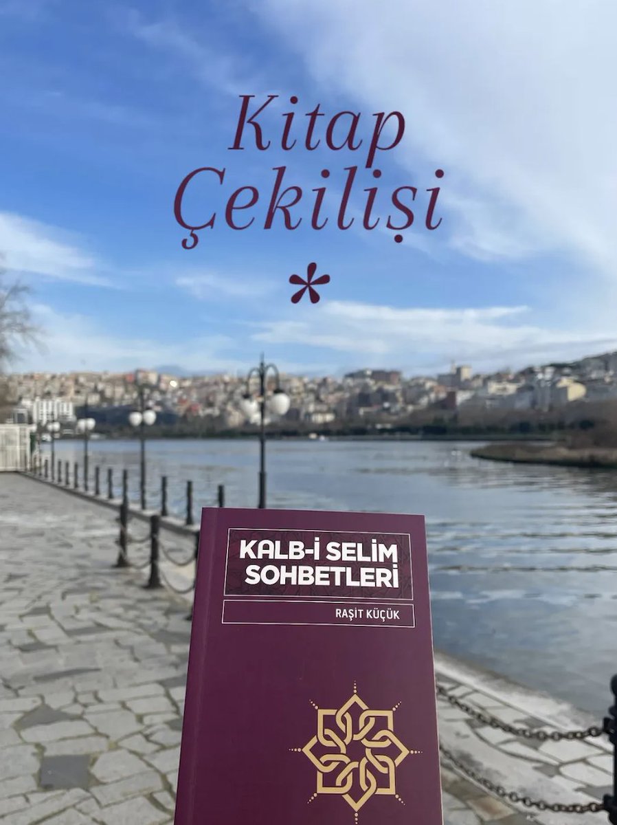 Kitap Çekilişi✨
3 Şanslı Takipçimize 
Raşit Küçük Hoca'nın Kalb-i Selim Sohbetleri Kitabı Hediye 🎁

Şartlar:

👤 Takip
👀 Repost
❤ Beğeni

Son gün: 15 Şubat 2026

#kitap #kitapçekilişi #çekilişvar #kitapcekilisi #Şecere