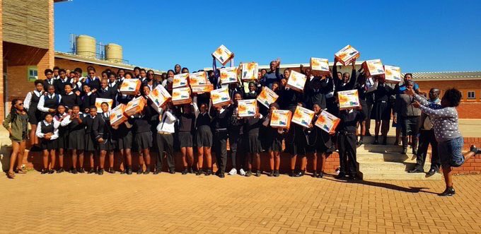 _breard's tweet image. We’re back to work! 

Looking forward to the new year and the impactful projects we have lined up.

Our work includes partnering with high schools around Lusikisiki on career development and science &amp;amp; math drives, supporting local enterprises