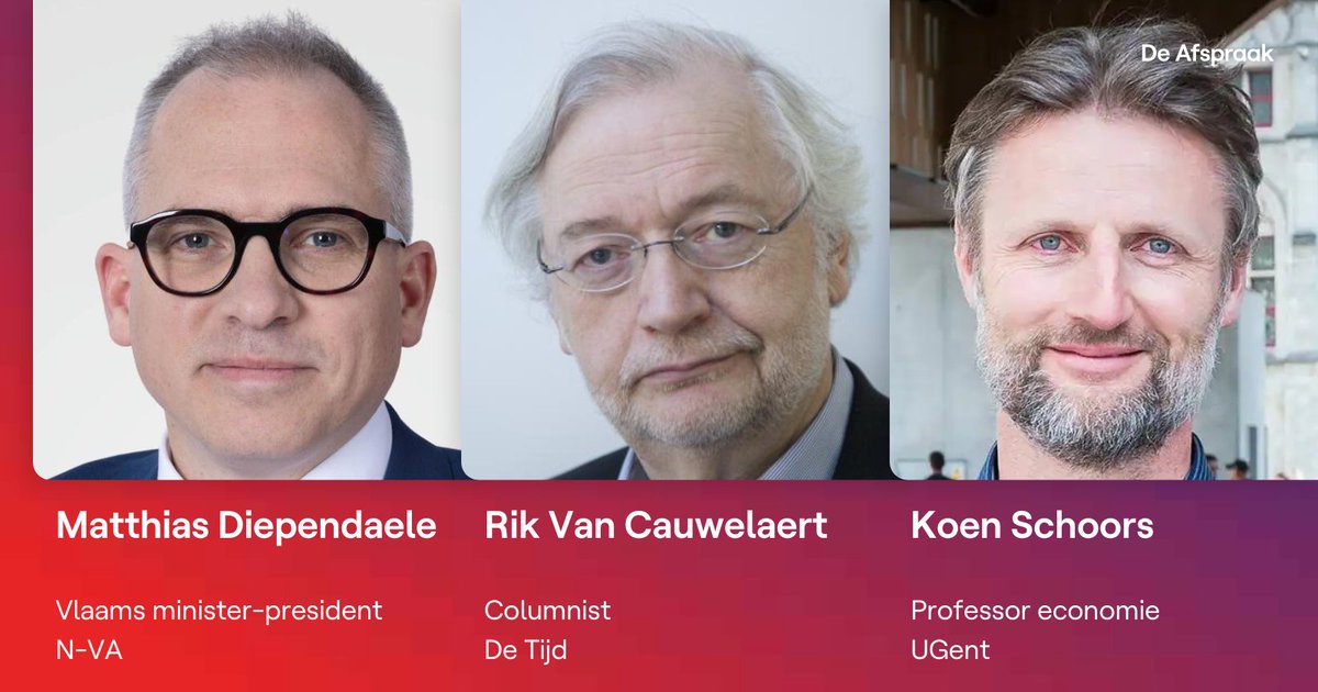 deafspraaktv's tweet image. Vanavond in #deafspraakopvrijdag: @MDiependaele, @cauwelaert en @KoenSchoors over de industrie in Vlaanderen en het functioneren van de Vlaamse regering. Om 20u35 op VRT Canvas.