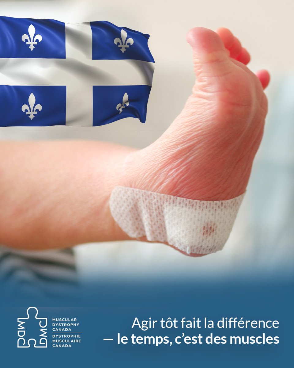 Dystrophie musculaire Canada tweet media