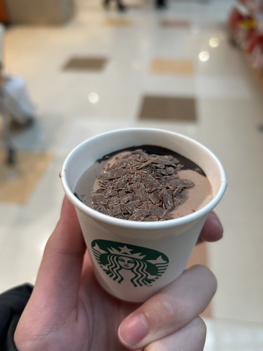 学校帰り新作のミニバージョンを試飲させてもらった^^