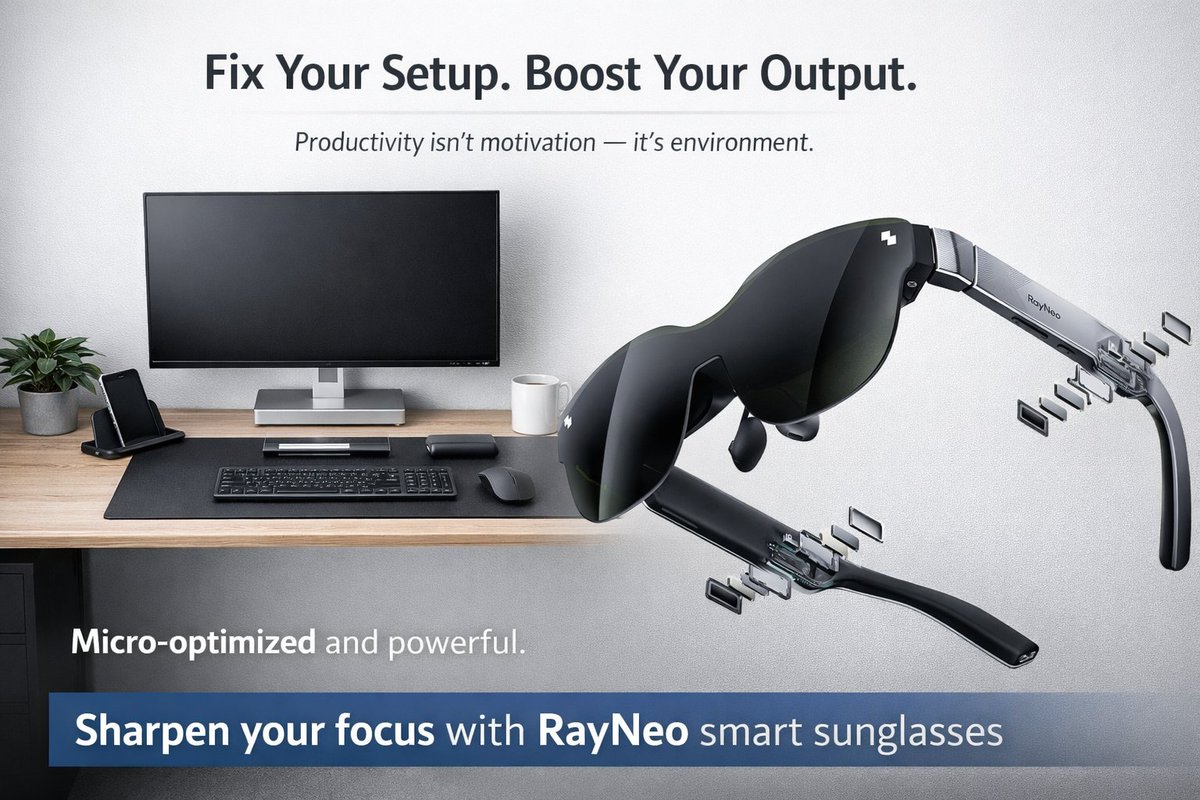 AutoMechTrader's tweet image. In tech, trading, and business — micro-optimizations scale.
Fix the environment and performance follows.
If you work long hours at a desk, this is a no-brainer.

🔗 Check it out here: amzn.to/3NSC97c

#Productivity #WorkSetup #TechLifestyle #Performance #DeskSetup #Focus