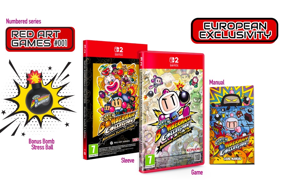 TokyoGameStory's tweet photo. Ouverture des précos pour les versions physiques de  #SuperBombermanCollection💣🔥 😍

▶️ https://t.co/2MjGPIdNFQ

Retrouvez toutes les éditions simples/Collectors japonaises et européennes

 #Gamenews #Videogames #SUPERBOMBERMAN #bomberman #nintendoswitch #PS5 #RETROGAMING https://t.co/aBKOh7d7T2
