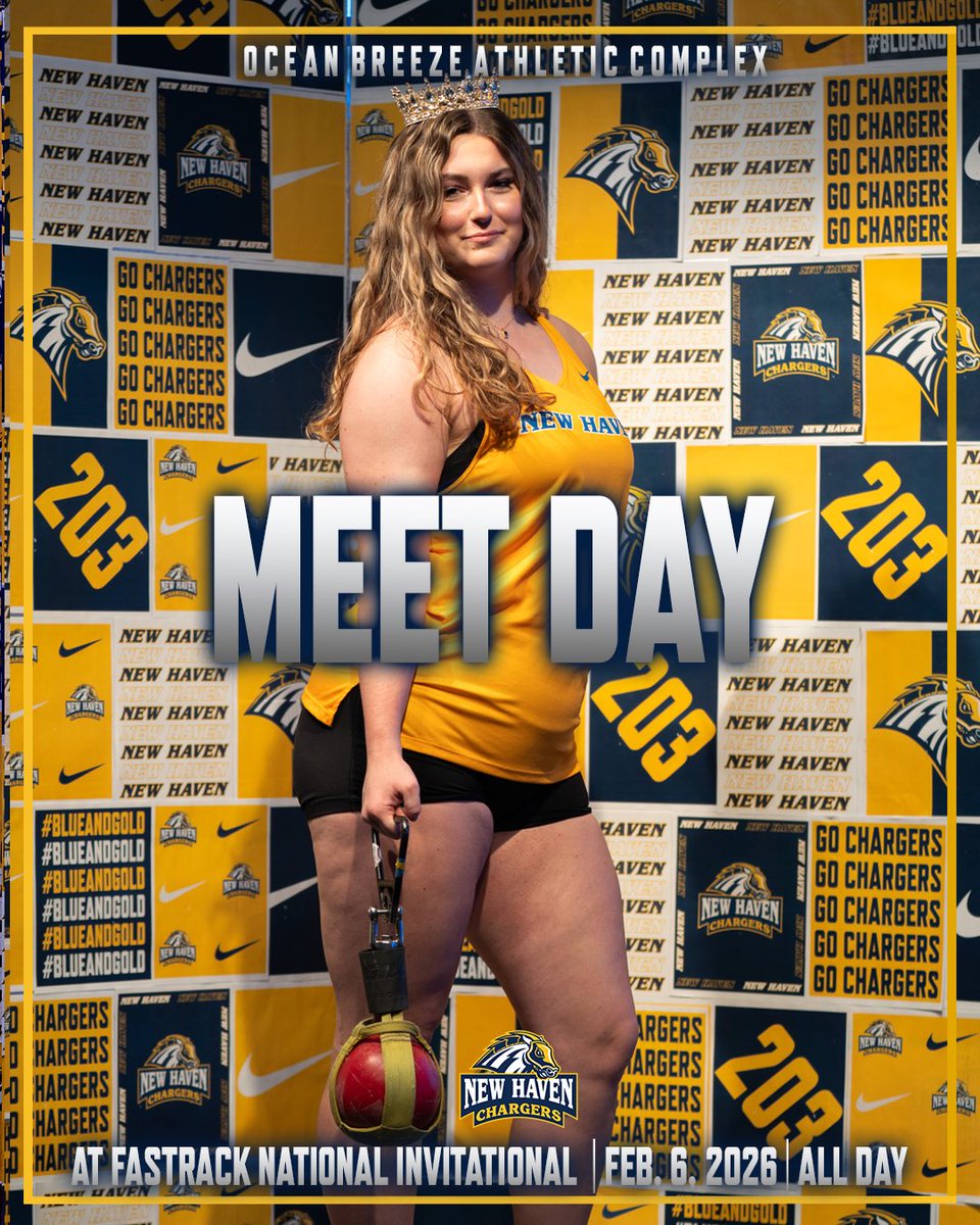 𝐈𝐓'𝐒 𝐌𝐄𝐄𝐓 𝐃𝐀𝐘!

Chargers are heading to NY today and ready to compete at Fastrack National Invitational !

🆚 Fastrack National Invitational
🏟️ Ocean Breeze Athletic Complex  
📍 Staten Island, NY
🕛 ALL DAY

#BlueAndGold
