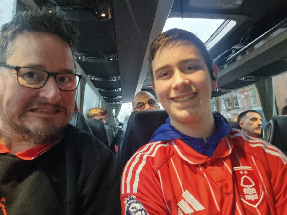 On the way for Friday night football. Very much looking forward to this one. #nffc