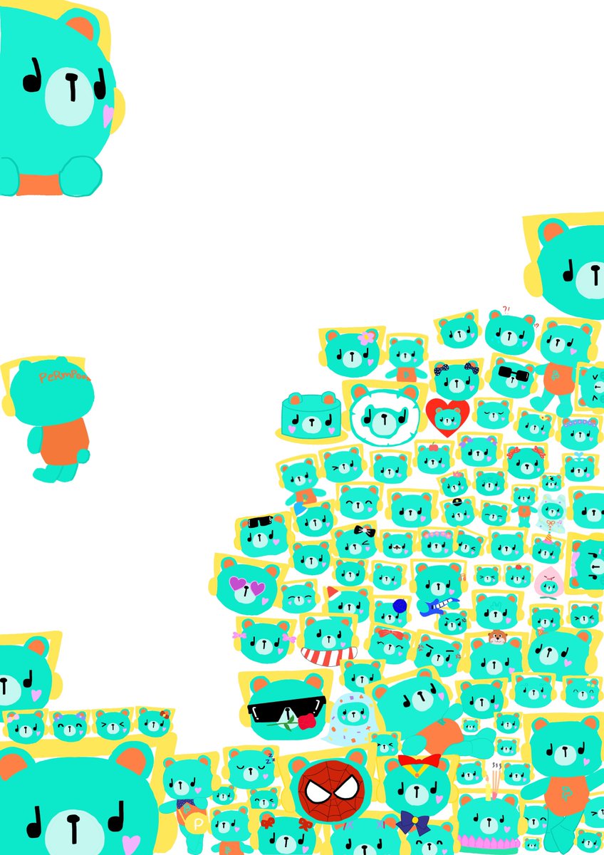 ทุกคนคะ 100ตัวแล้วค่ะ t————t 🧡🤍