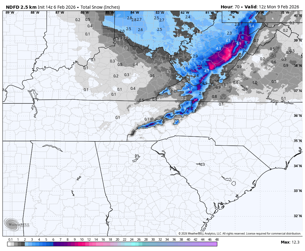 Strong clipper action is diving down for the weekend. This is bringing ...