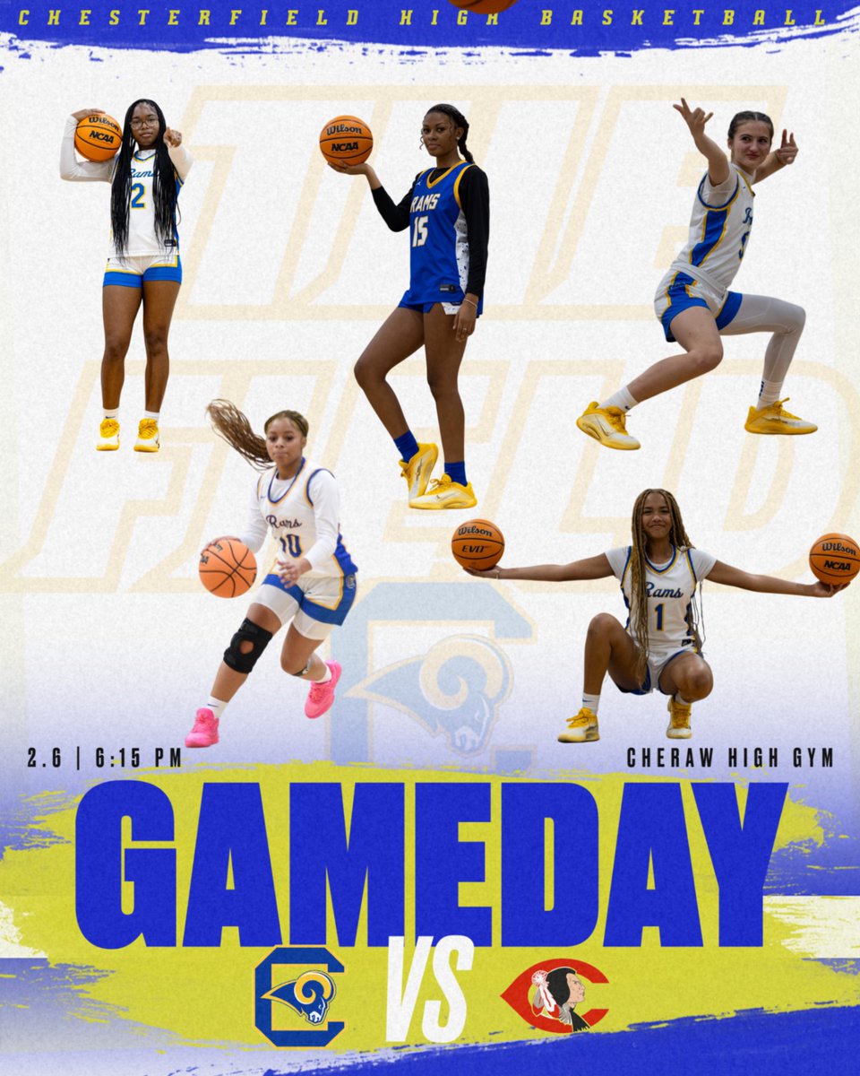 C'field Lady Rams Basketball tweet media