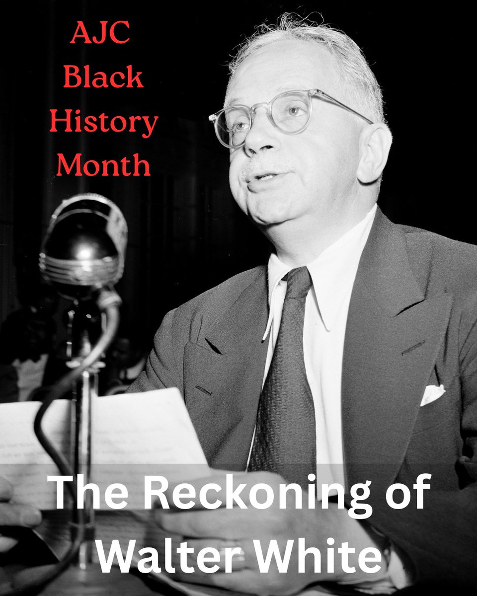 erniesuggs's tweet photo. AJC #BlackHistoryMonth  
Day 6: Walter White 
My skin is white, my eyes are blue, my hair is blond,” Walter White said i his 1948 autobiography, before offering his clearest declaration: “I am a Negro.” 
@ajc @nrhoneajc @itsuatl @ASALH @NAACP 
https://t.co/H7BoUU1Smo https://t.co/79fQzCCnac