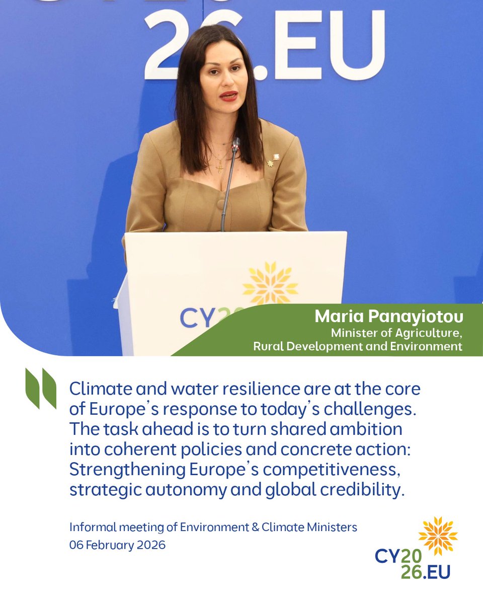 Cyprus Presidency of the Council of the EU 2026 tweet media