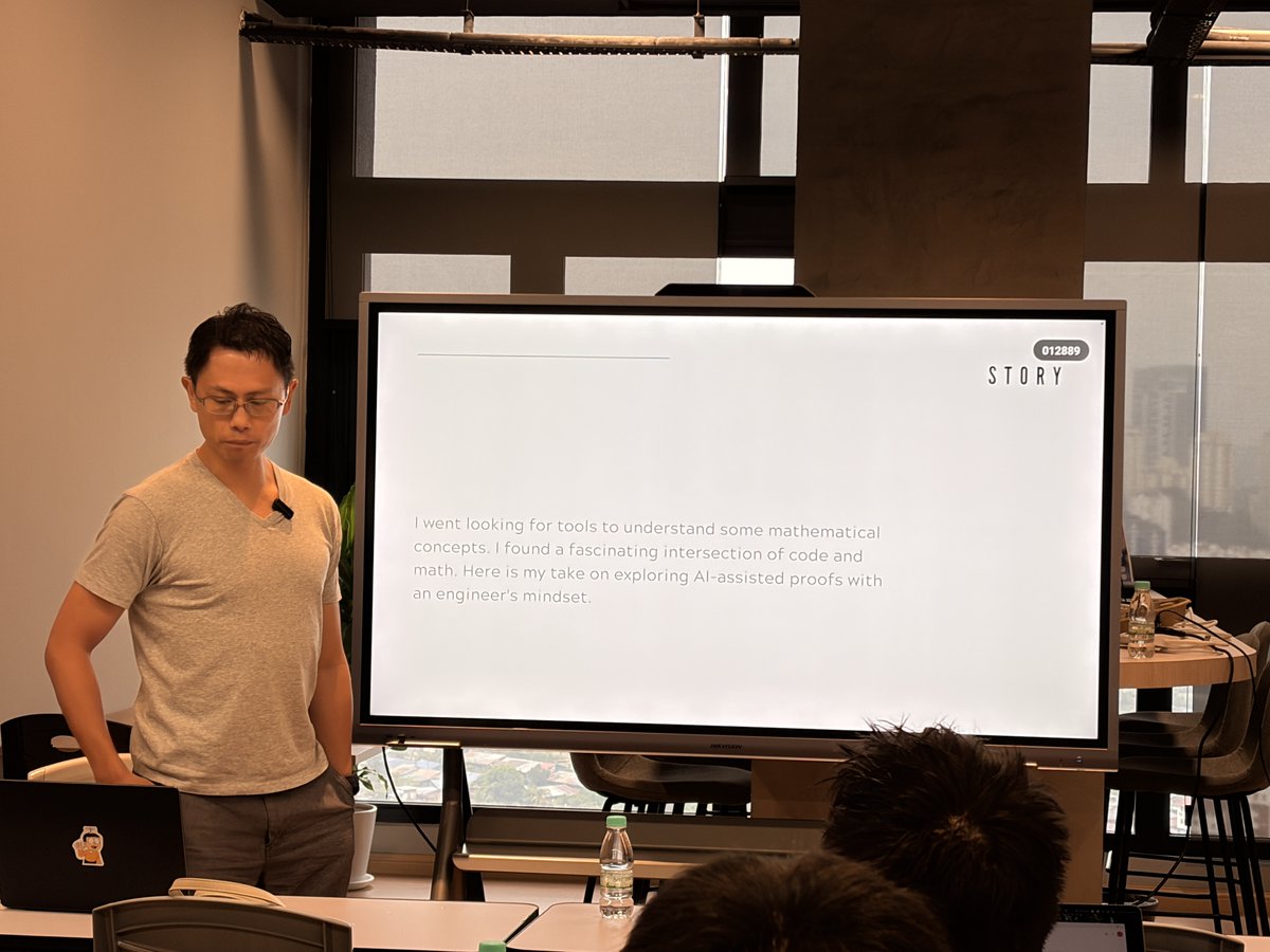 4lifemen's tweet photo. Pop-X Kuala Lumpur Day 2

Great sessions on all things ZK by @deUETH @geodelabs @ETHKL1 at @ccacc_hub https://t.co/HPPpOONPxD