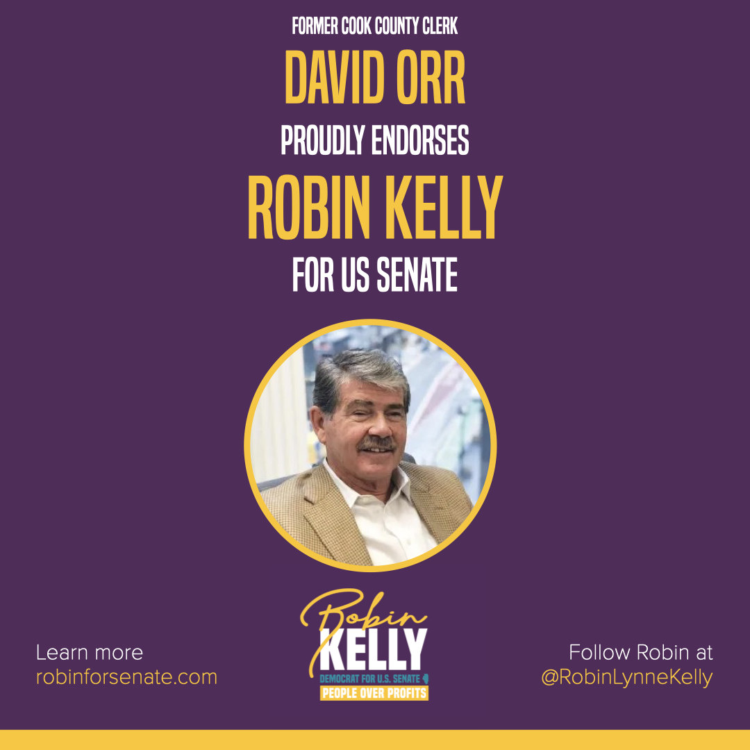 RobinLynneKelly's tweet photo. My U.S. Senate campaign continues to push forward. Thank you for being a part of #TeamRobin, Illinois State Rep Abdelnasser Rashid, former Cook County Clerk David Orr, former Illinois State Rep/former Director of the Illinois Department of Veterans Affairs  Linda Chapa LaVia & Country Club Hills Alderman Ricardo Spivey.