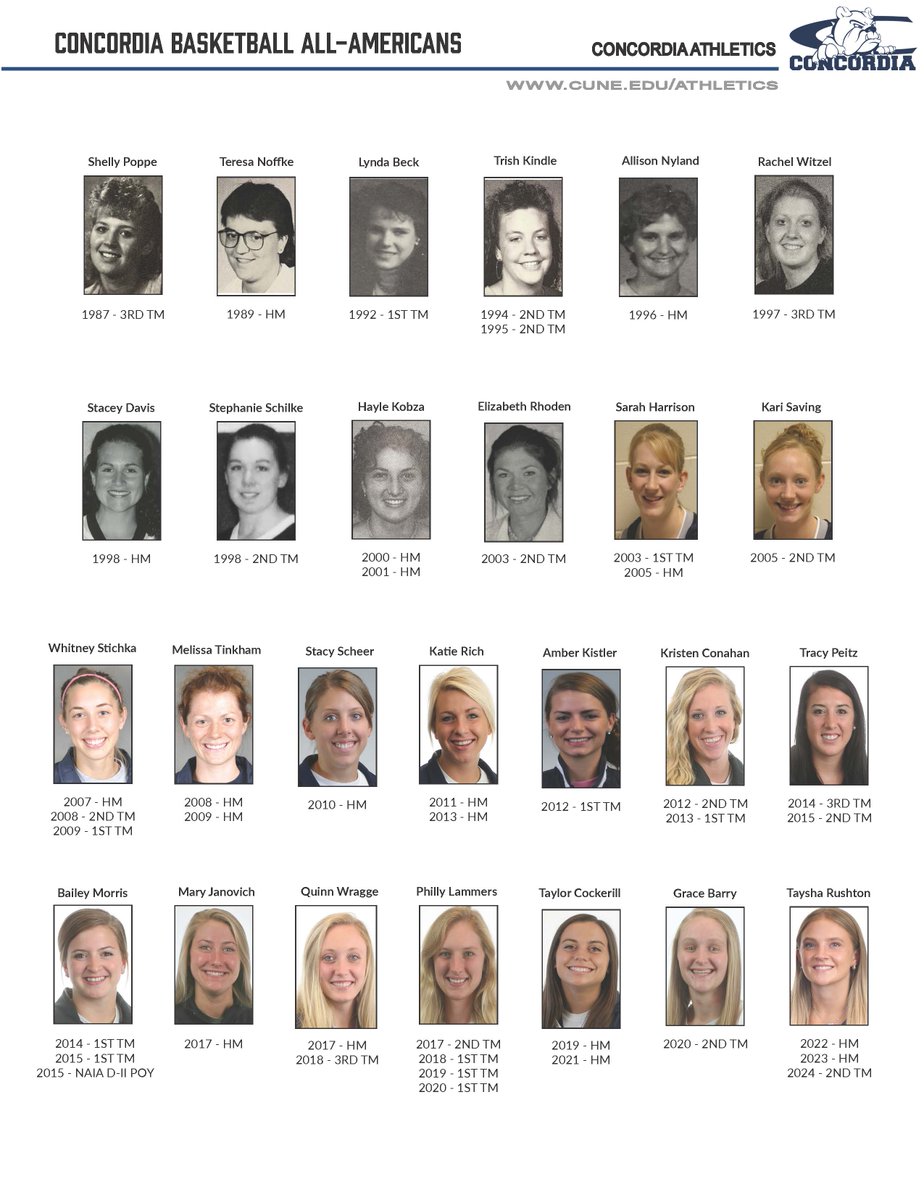 cunebulldogs's tweet photo. 🏀 | Join us on Saturday for the @CUNEwbb / @CUNEmbb doubleheader vs. Morningside. Both programs will celebrate their all-time All-Americans. We expect many of these past stars to be here!

Tipoff times are 4 and 5:45 pm from Friedrich Arena. #skodawgs! https://t.co/VHYGcwYipg