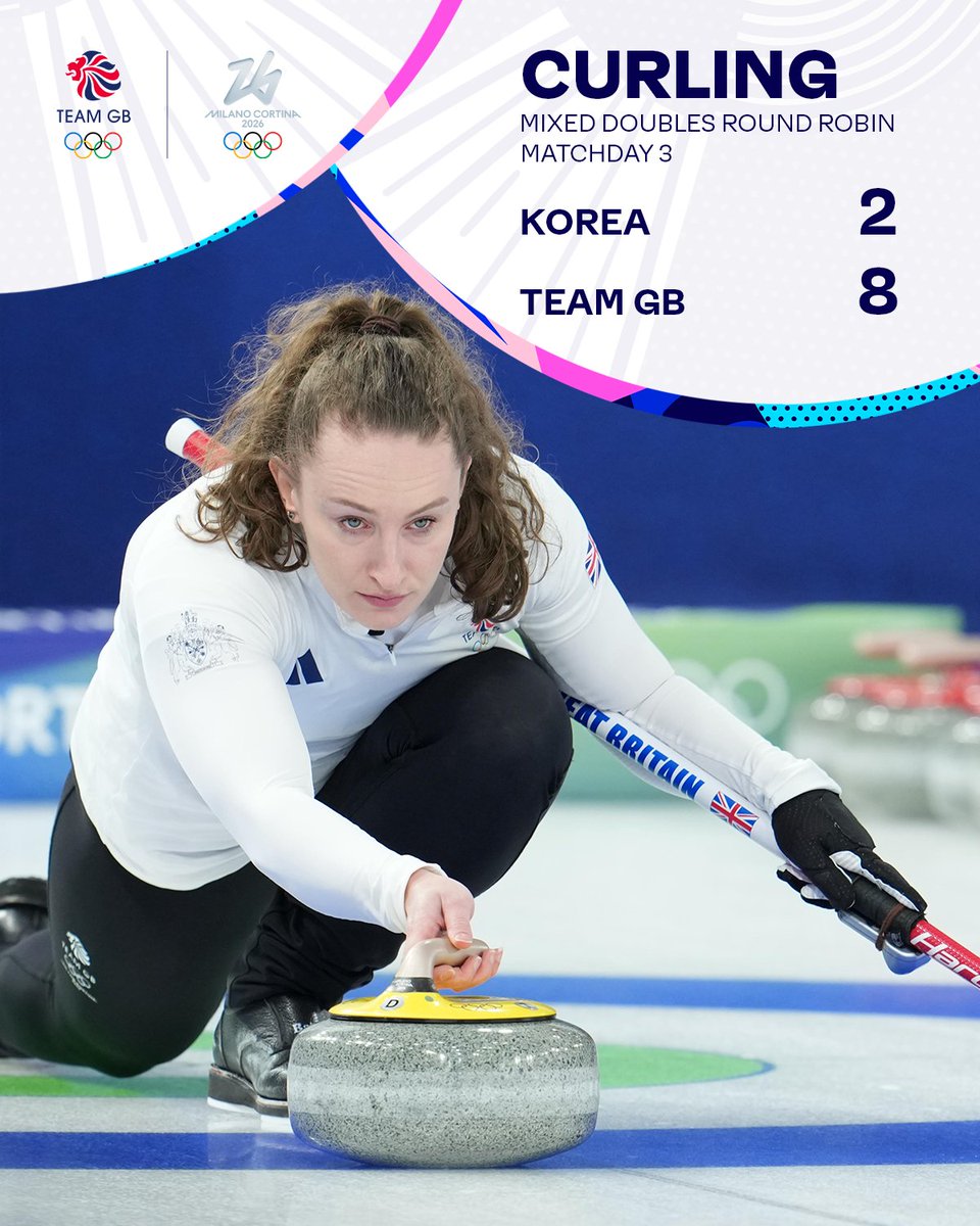 A dominant performance from Bruce and Jen 🥌👏

#TeamGB | #MilanoCortina2026