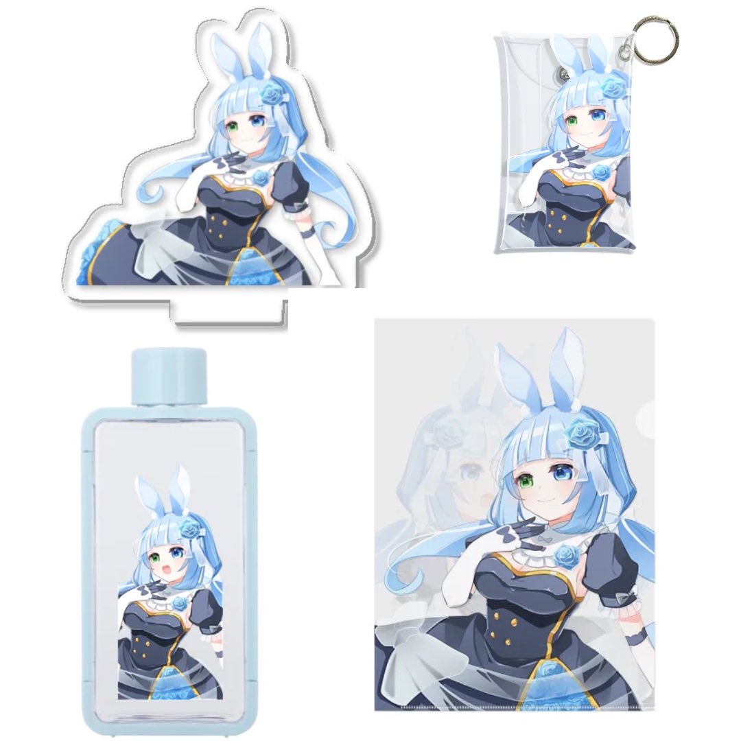 からころり様が描いた水瀬雫のグッズ販売しました✨️ こちら3月5日