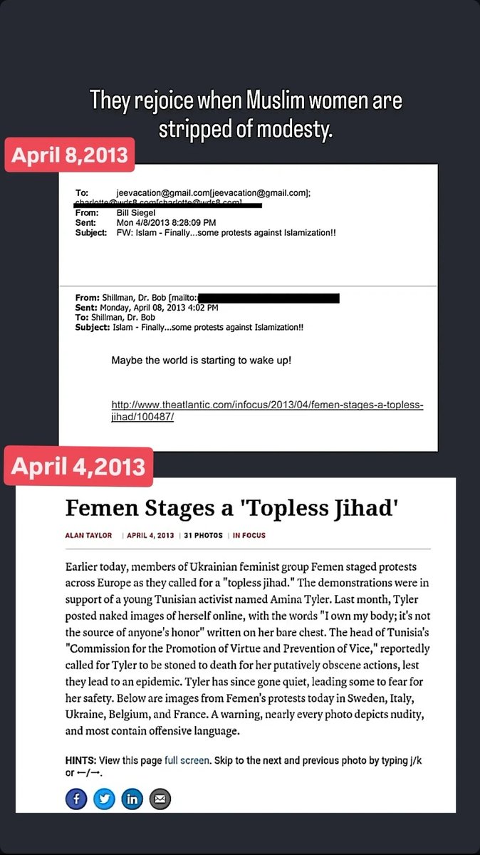 They rejoice when Muslim women are stripped of modesty.

To achieve this, they use anti-Islamic ideology - feminism
#EpsteinFiles #Epstine #IranMassacre