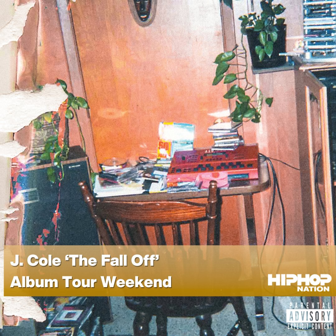 HipHopNation's tweet image. 🚨🚨 J. Cole. The Fall Off. On repeat 🔁🔥 Hip Hop Nation is running tracks every hour all weekend. Tap in and catch the bars you missed kicking off at 6pmET/3pmPT 🎙️ Let us know your favorite in the comments ⬇️ 

cc: @JColeNC 
#SiriusXMHipHop #TheFallOff
