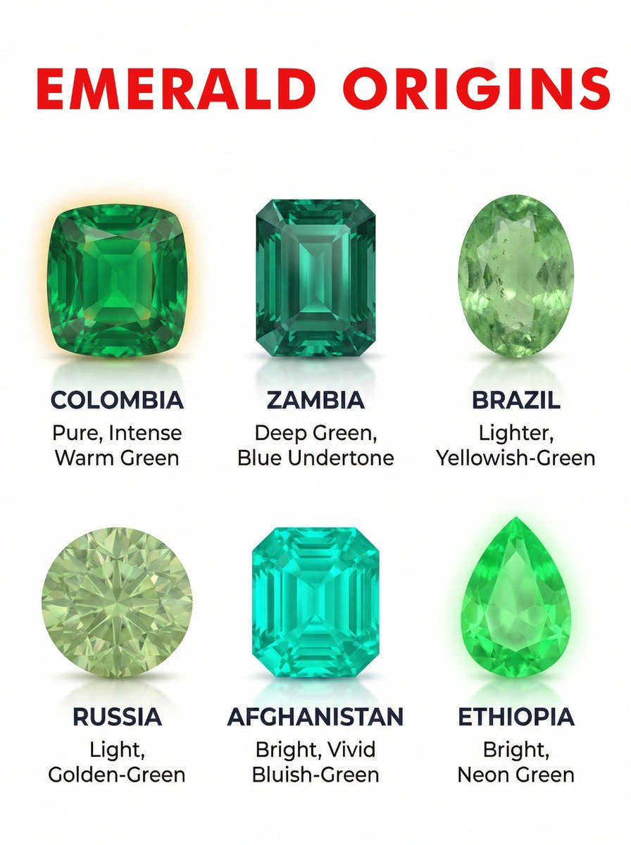 CSGO500's tweet photo. DID YOU KNOW? 

The Emerald color in CS2 indicates that it came from Ethiopia 🌍 https://t.co/c9w6fdZDhu