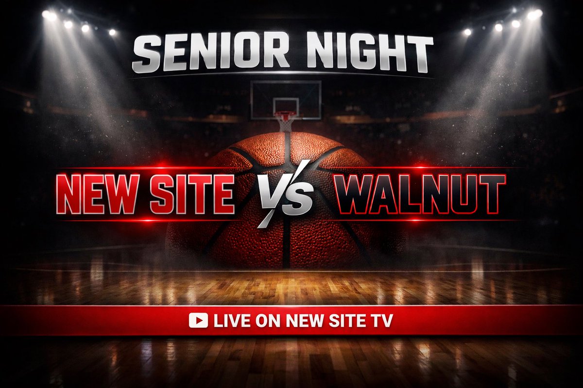 🏀GAMEDAY🏀

🆚Walnut

⌚️5:00PM JV Girls⌚️
⌚️6:00PM Varsity Girls⌚️

📍New Site, MS📍
🏟️New Site High School🏟️

📺Live on New Site TV📺

<a href="/NS_Lady_Royals/">New Site Girls Bball</a> <a href="/NewSite_Royals/">New Site High School</a> <a href="/NSRoyalsBBall/">New Site Boys Basketball</a>