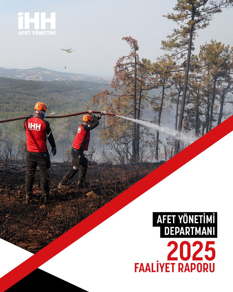 OmerKars's tweet photo. 6 Şubat bize şunu öğretti:
Afetler bittiğinde görev bitmiyor.

İHH Afet Yönetimi olarak 2025 yılında:

• Binlerce gönüllü ve personelle sahadaydık
• Yüzlerce eğitim ve tatbikat gerçekleştirdik
• Türkiye’de ve yurt dışında arama-kurtarma faaliyetleri yürüttük
• Akreditasyon süreçleriyle ekiplerimizi daha güvenli ve yetkin hâle getirdik
• Afet öncesi, anı ve sonrasını kapsayan yüzlerce planlı çalışma yaptık

📘 Faaliyet Raporu:
https://t.co/rwdtUBrvZX