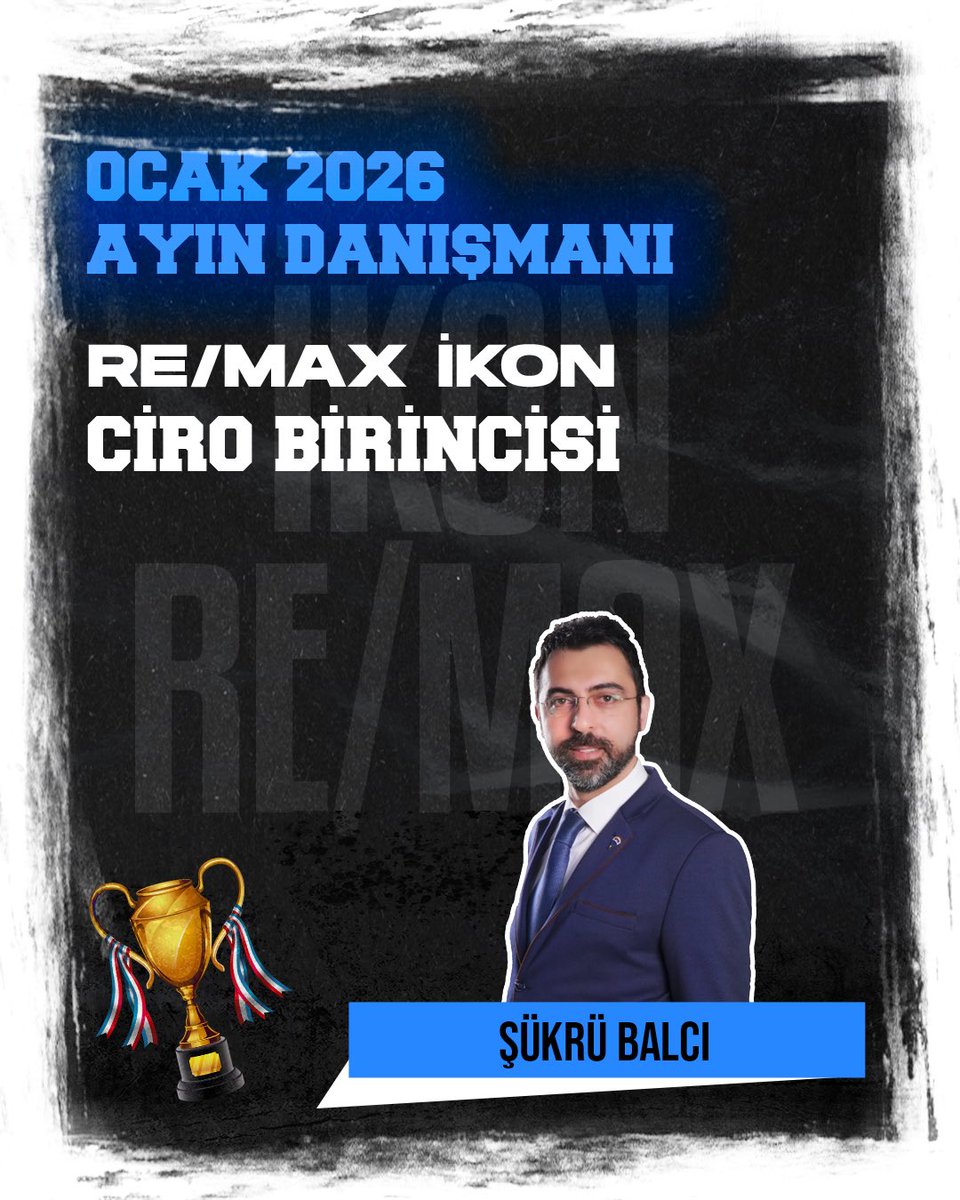 🔹 2026 Ocak Ciro Birincisi Şükrü Balcı 💪🏻🎊 
Tebrikler Şükrü Balcı 🏆 🤩
👏🏻😎👏🏻 

#remax #remaxikon #remaxtürkiye