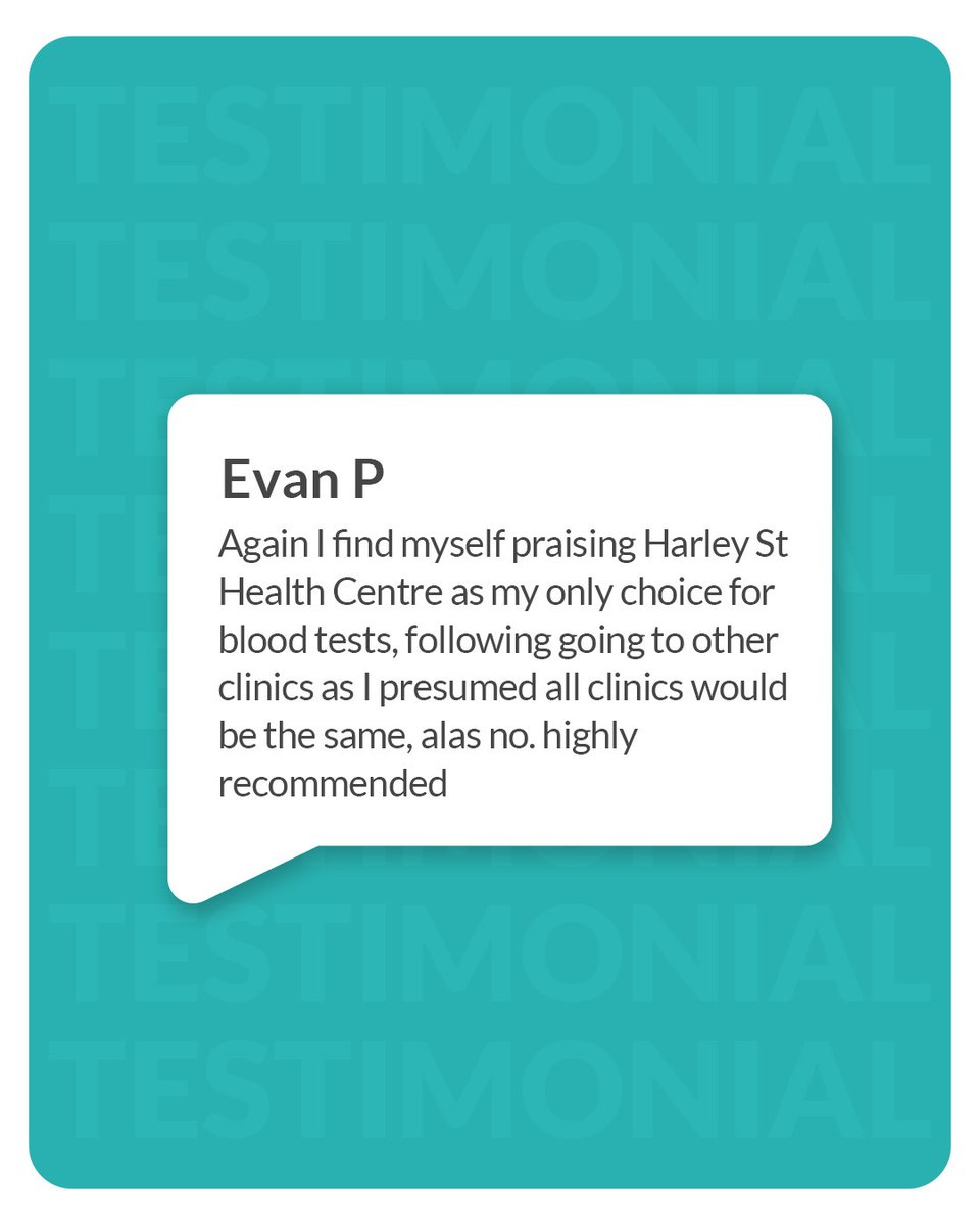 Harley Street Health Centre tweet media