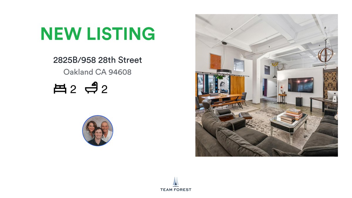 🛌 2 🛀 2
📍 2825B/958 28th Street, Oakland, CA, 94608

Have you seen our latest listing? Please check it out on RateMyAgent.
CAR 01234464
rma.reviews/kki1k62h141f

...
#ratemyagent #realestate #Red_Oak_Realty