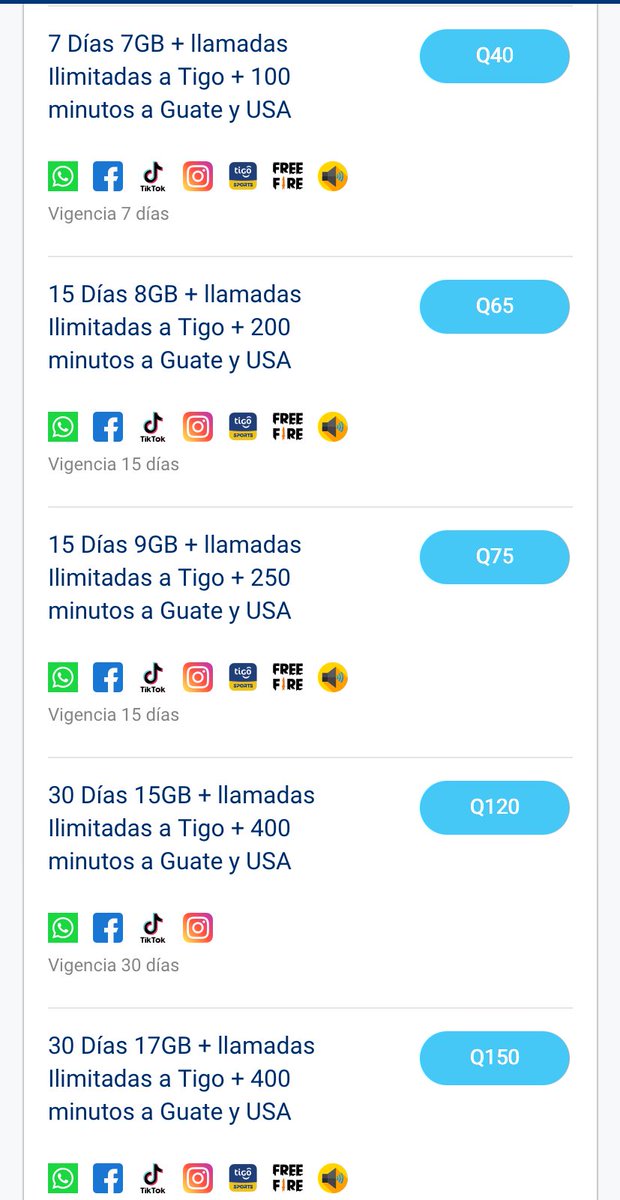 Legolfas's tweet photo. Cada vez más, más caros los planes que ofrece @Tigo_GT y con menos minutos, que robo. 
Y ni hablar de los planes sin contrato🤦‍♂️ https://t.co/92l0KLOP8K