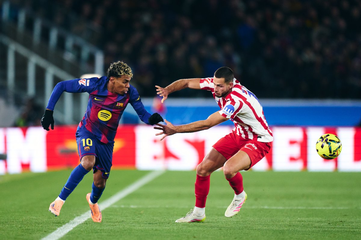 🏆 𝐇𝐎𝐑𝐀𝐑𝐈𝐎𝐒 𝐃𝐄 𝐋𝐀 𝐒𝐄𝐌𝐈𝐅𝐈𝐍𝐀𝐋 𝐃𝐄 𝐂𝐎𝐏𝐀 🏆

⚔️ Partido de ida
📆 Jueves, 12/02 - 21.00h
✈️ Metropolitano

⚔️ Partido de vuelta
📆 Martes, 03/03 - 21.00h
🏠Spotify Camp Nou