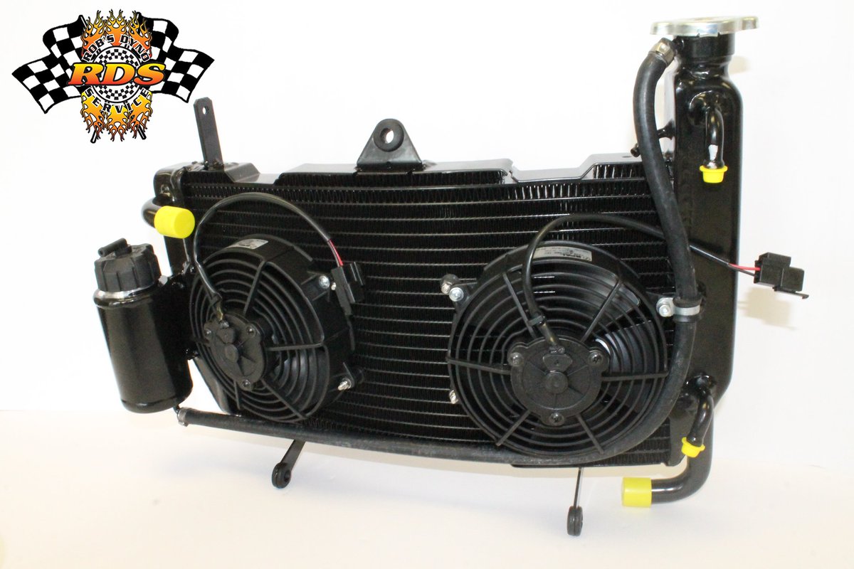 AsplandSteve's tweet photo. 🔥 New In Stock! Ultimate Cooling Upgrade for Motus Riders & Builders 🔥

Keep your engine running cool under pressure with the Motus Radiator Assembly — now available at Rob’s Dyno Store! 🏍️💨

Whether you’re cruising long distances, building a custom bike, or need reliable cooling for a project machine, this high-performance radiator assembly has you covered. Designed originally for Motus motorcycles (2014–2019), it’s engineered for superior heat dispersion and durability — and versatile enough to adapt to other applications too! ⚙️✨

✅ Includes electric fans and expansion tank — ready to install
✅ Efficient heat exchange to keep temps in check
✅ Great for custom rigs, tractors, farm equipment & more
✅ Perfect upgrade or replacement part for hard-working engines
✅ Compact, rugged build with adaptable mounting points
💡 Ready to cool better and ride harder? Grab yours while they’re in stock (only 20 available)! ➡️ https://t.co/WsAXIMY5W0
#Motus #MotorcycleParts #CoolingSystem #CustomBuilds #Robsdyno