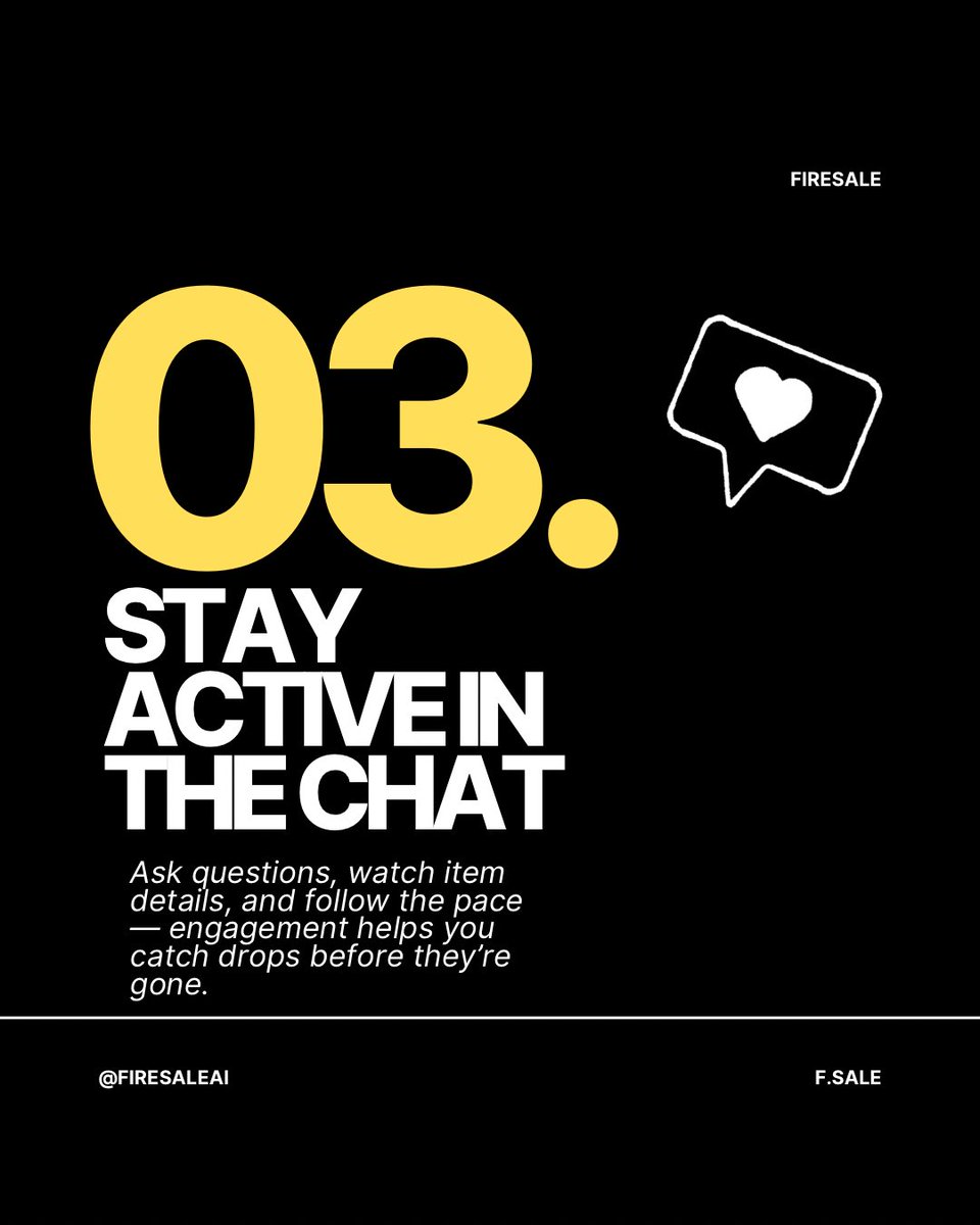 Firesale tweet media