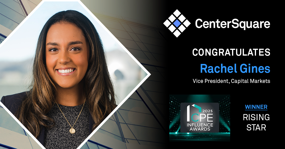 CenterSquare Investment Management tweet media