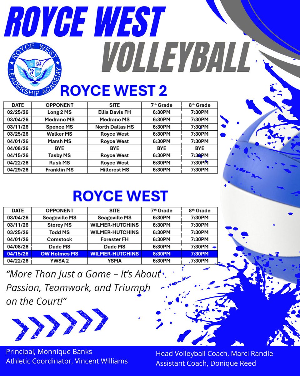 Royce West Leadership Academy tweet media