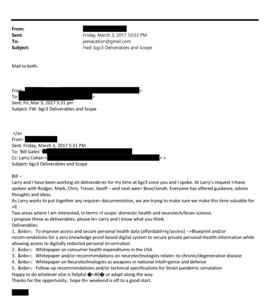 BILL GATES PLANNING PANDEMIC SIMULATIONS WITH JEFFREY EPSTEIN 👇