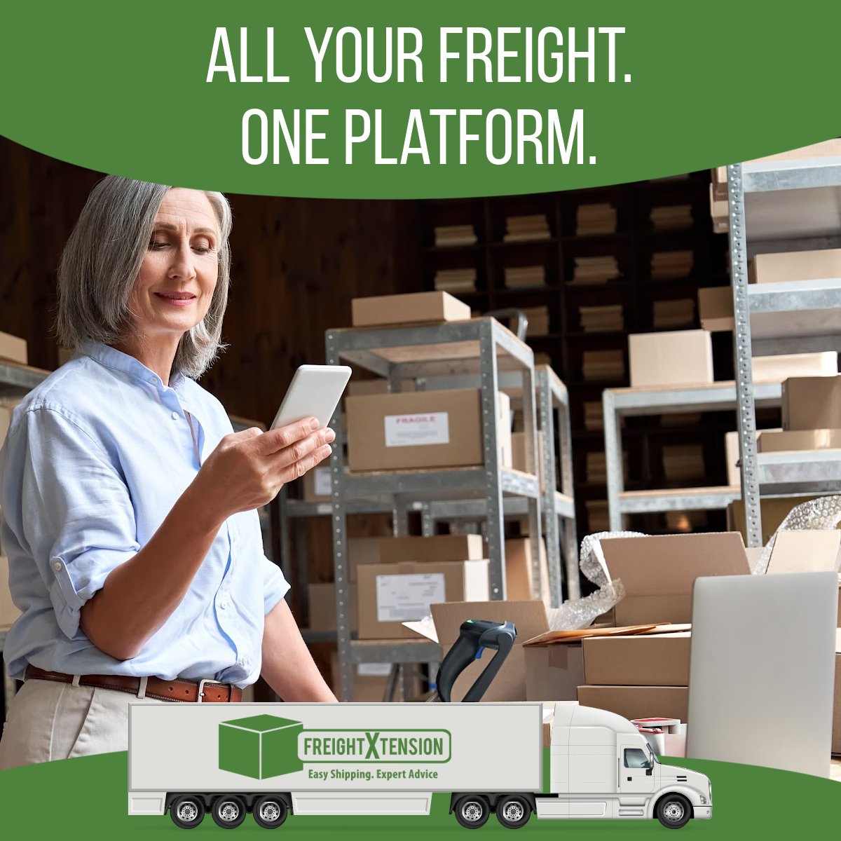 📦 Ship smarter, not harder.

With FreightXTension, you get fast quotes, trusted carriers, and expert support all in one streamlined platform. No guesswork. Just results.

📲 Get started at freightxtension.com

#SmartShipping #FreightXtension #LogisticsSupport